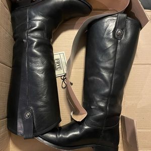 Frye Melissa Button Extended Calf Boots